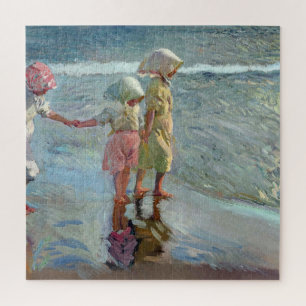 Die drei Schwestern am Strand von Joaquin Sorolla Puzzle