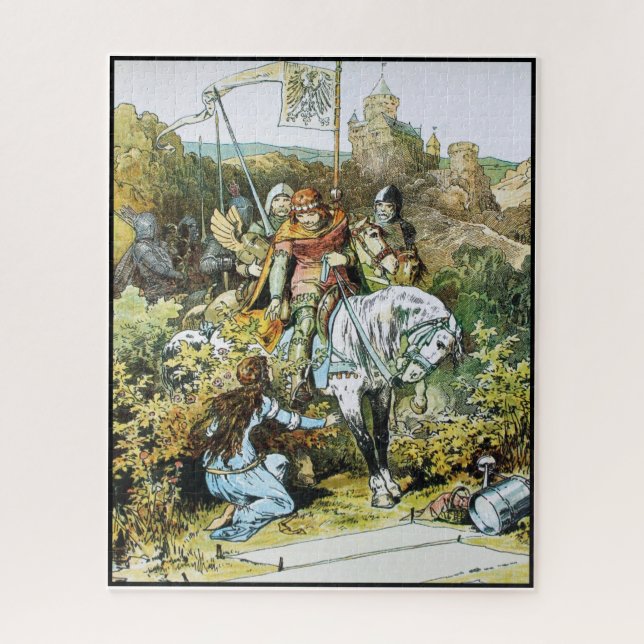 "Die drei Schwestern" ~ Fairy Tale ~ * ~ Puzzle (Vertikal)