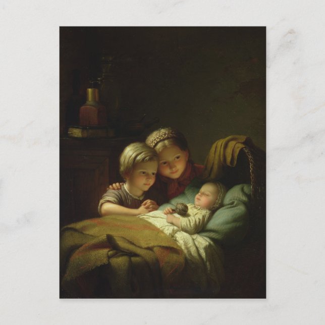 Die drei Schwestern Postkarte (Vorderseite)