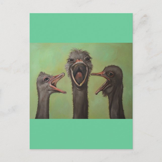 Die drei Tenors Postkarte (Vorderseite)