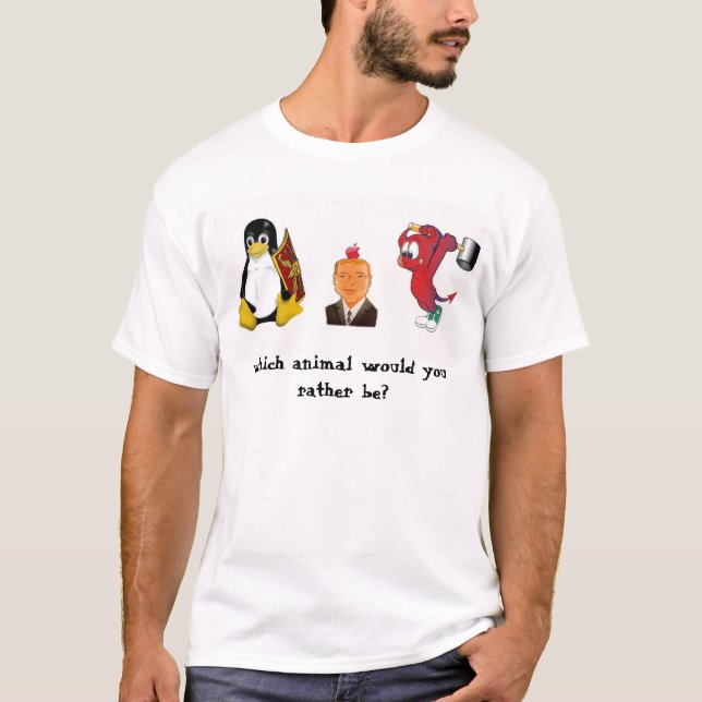 die drei Tiere T-Shirt (Vorderseite)