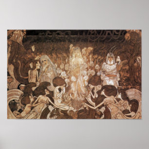 Die drei Übergänge von Toorop Jan (beste Qualität) Poster