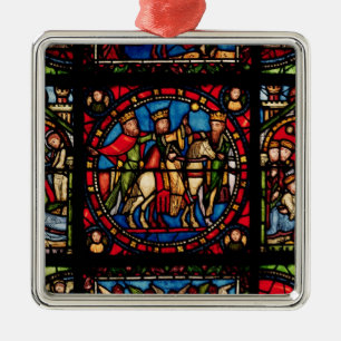 Die drei Weisen Ornament Aus Metall