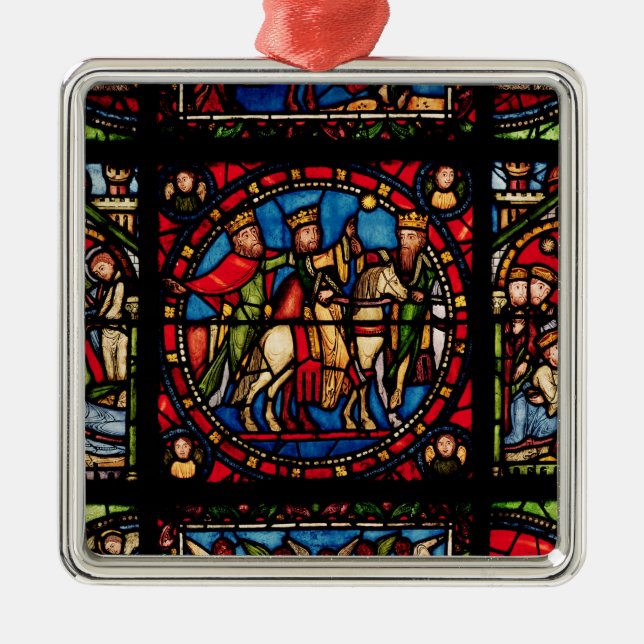 Die drei Weisen Ornament Aus Metall (Vorne)