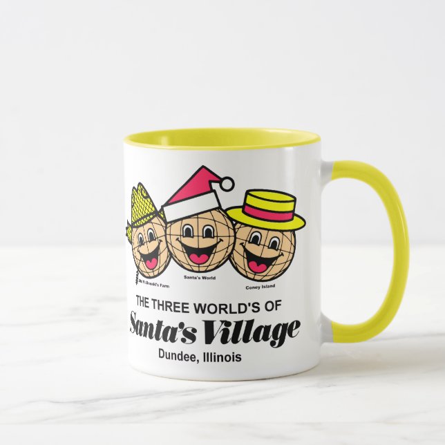Die drei Welten des Santa's Village, Dundee, IL Tasse (Rechts)