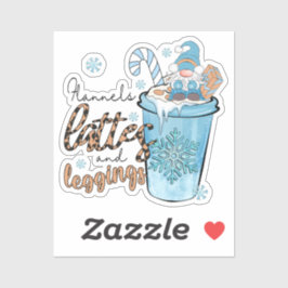 Die drei wichtigsten Dinge im Winter Aufkleber