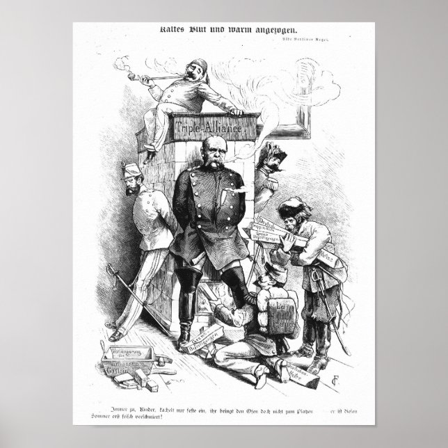 Die Dreierallianz von "Bismarck" Poster (Vorne)