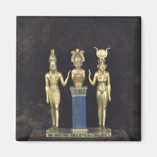 Die Dreiergruppe von Osorkon II, Herrschaft von Magnet