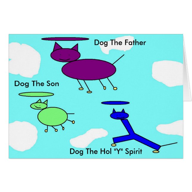 Die Dreifaltigkeit des Hundes (Vorderseite (Horizontal))