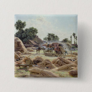 Die Dreschmaschine 1896 Button