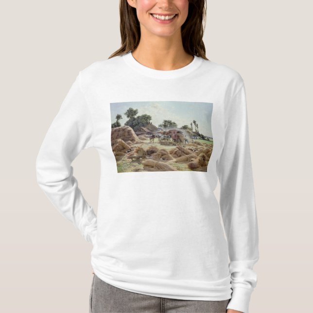 Die Dreschmaschine 1896 T-Shirt (Vorderseite)