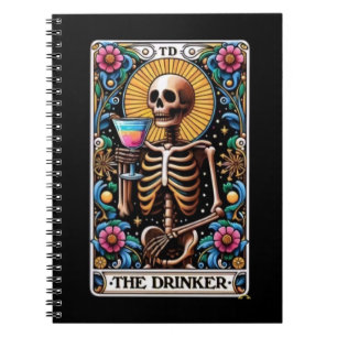 Die Drinker Tarot Card Notebook Collection Notizblock