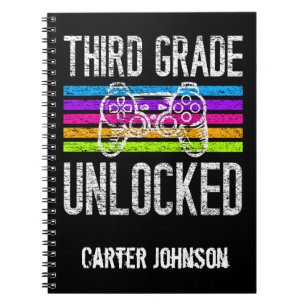 Die dritte Klasse ist wieder Personalisiert in die Notizblock