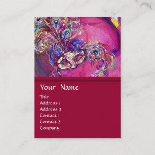 DIE DRITTE MASK / Kostümbildner , Theaterkünstler Visitenkarte