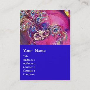 DIE DRITTE MASK / Kostümbildner , Theaterkünstler Visitenkarte