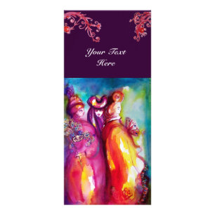 DIE DRITTE MASK Kostümbildner, Theaterkünstler Werbekarte