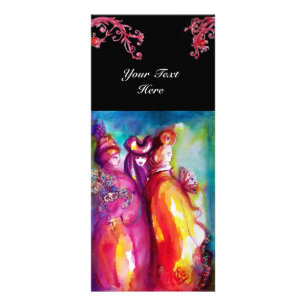 DIE DRITTE MASK Kostümbildner, Theaterkünstler Werbekarte