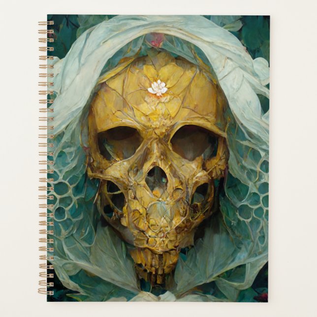 Die Drohne Bee Skull Fantasy Sci-Fi Planer (Vorderseite)