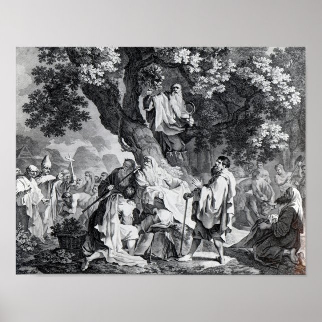 Die Druiden oder die Umkehr der Briten Poster (Vorne)