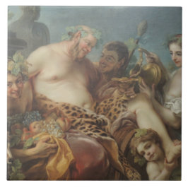 Die Drunkenness von Silenus (von Carle van Loo) Fliese