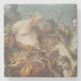 Die Drunkenness von Silenus (von Carle van Loo) Steinuntersetzer