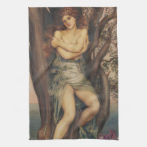 Die Dryade (Baumnymphe) (von Evelyn De Morgan)