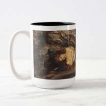 Die Dryade (Baumnymphe) (von Evelyn De Morgan)