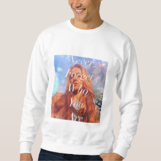 die du Sweatshirt bist