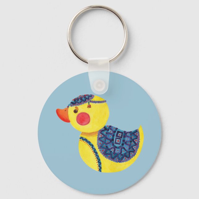 Die Ducky Duck Schlüsselanhänger (Vorderseite)