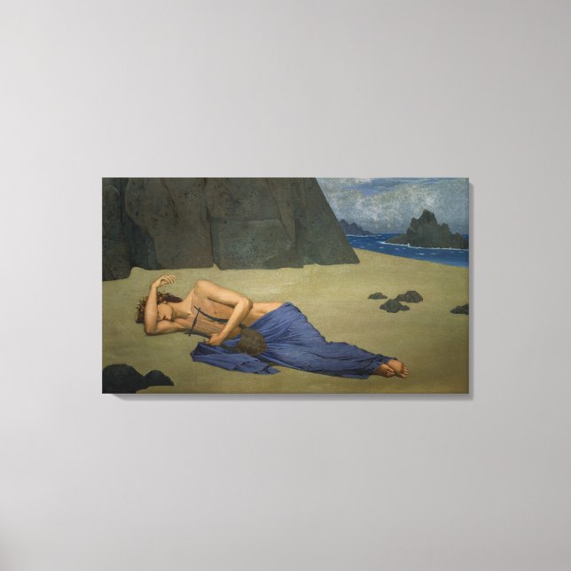 Die Duldung von Orpheus Leinwanddruck (Vorderseite)