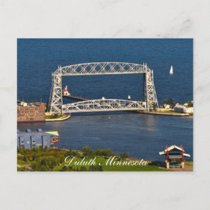 Die Duluth Minnesota Lift Brift Postkarte
