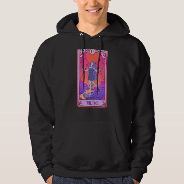 Die dumme Tarot-Card Halloween-Kostüme Hoodie (Vorderseite)