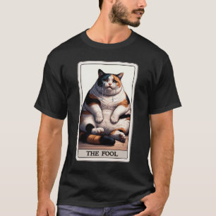 Die dumme Tarot-Karte traurig Cry Meme Kitten T-Shirt