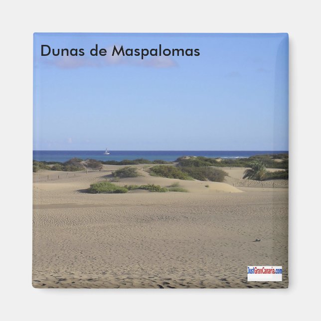 Die Dünen von Maspalomas Magnet (Vorne)