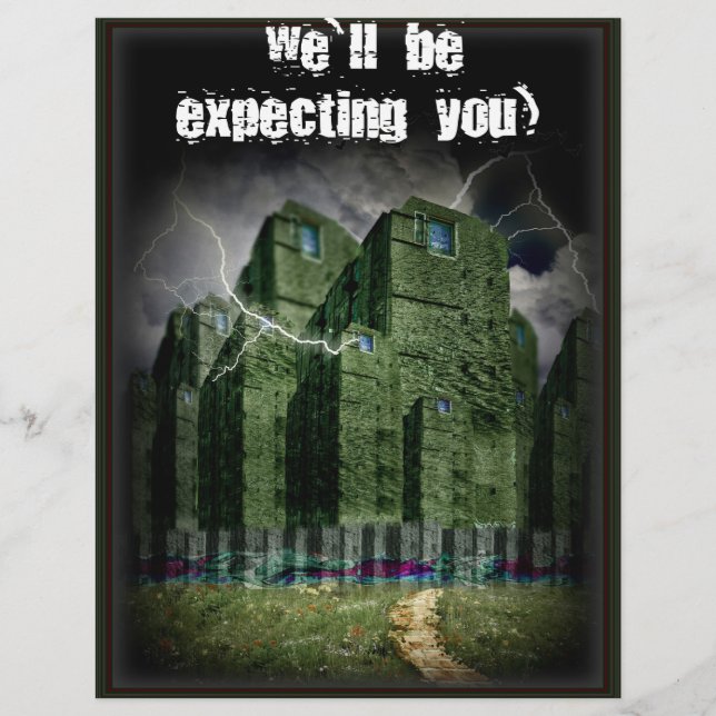 Die Dunkelheit der Spuk Stadt (Vorderseite)