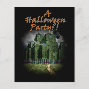 Die Dunkelheit des Spuk Halloween Flyer