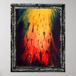 Die Dunkelheit verlasse, das Licht zu betreten Poster