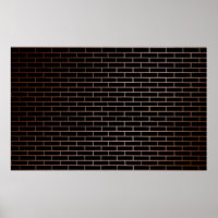 Die dunkelschwarze Ziegelwand hat eine raue Oberfl