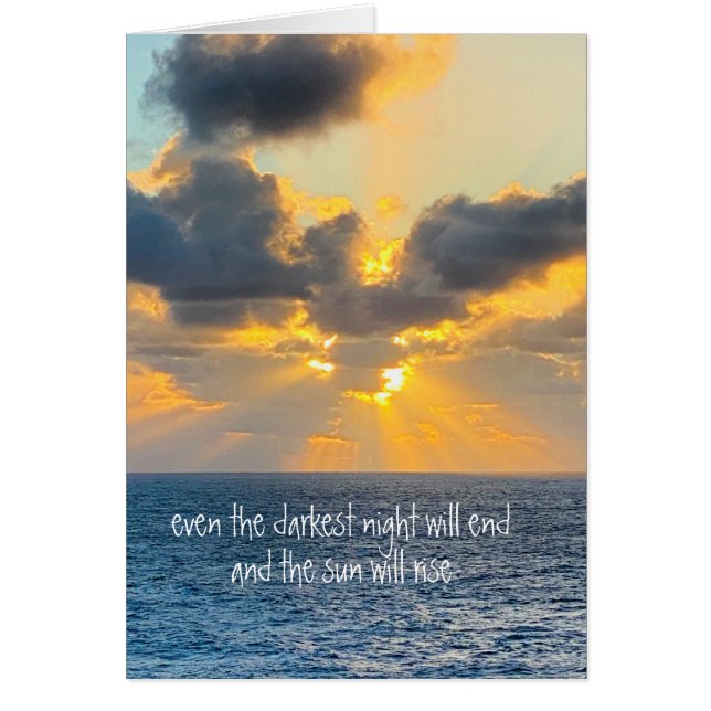 Die dunkelste Nacht wird enden und die Sonne wird  (Vorne)