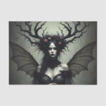 Die dunkle Fantasiedekoupage