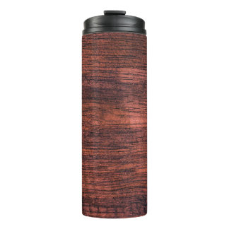 Die dunkle Holzstruktur hat früher Hintergründe. N Thermosbecher