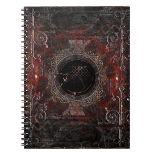 Die dunkle Kunst des alten Gewölbes Notizblock