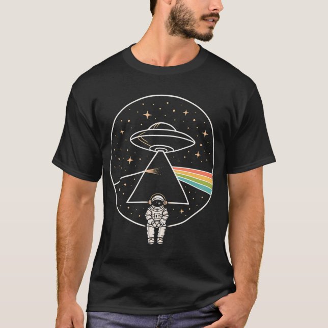 Die dunkle Seite des Universums T-Shirt (Vorderseite)