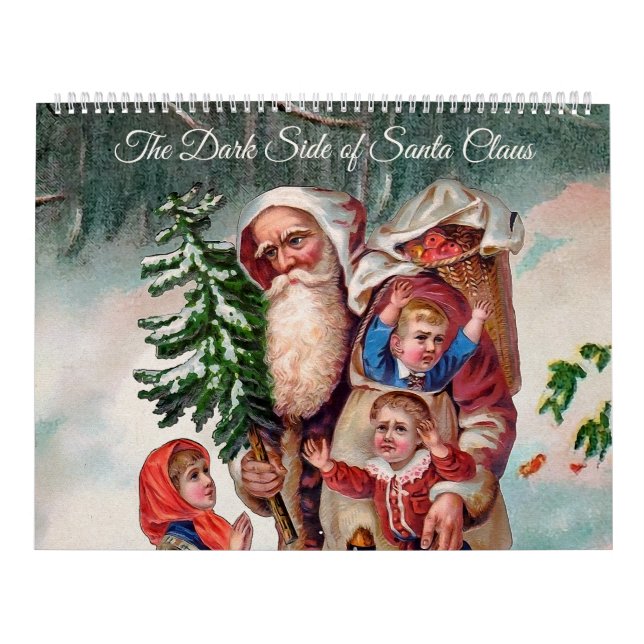 Die dunkle Seite des Vintagen Weihnachtskalenders Kalender (Titelbild)