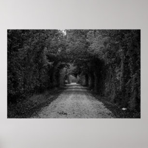 Die dunkle Straße Poster