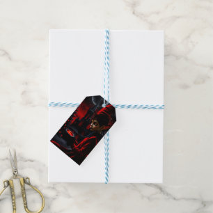 Die dunkle Weihnachtszeit. Geschenkanhänger