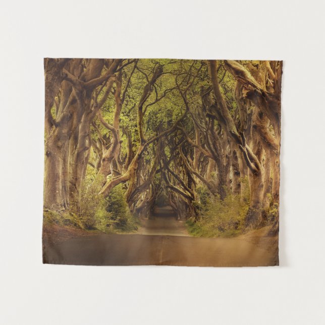 Die dunklen Hecken, die nördliche Insel Wandteppich (Vorderseite (Horizontal))