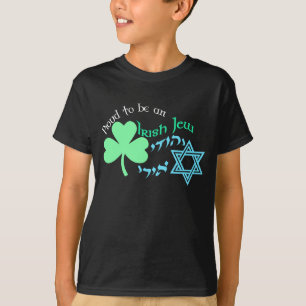 Die dunklen Shirts der stolze irische Jude-Kinder