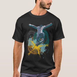 Die dunklen Shirts Sk8boarder Männer