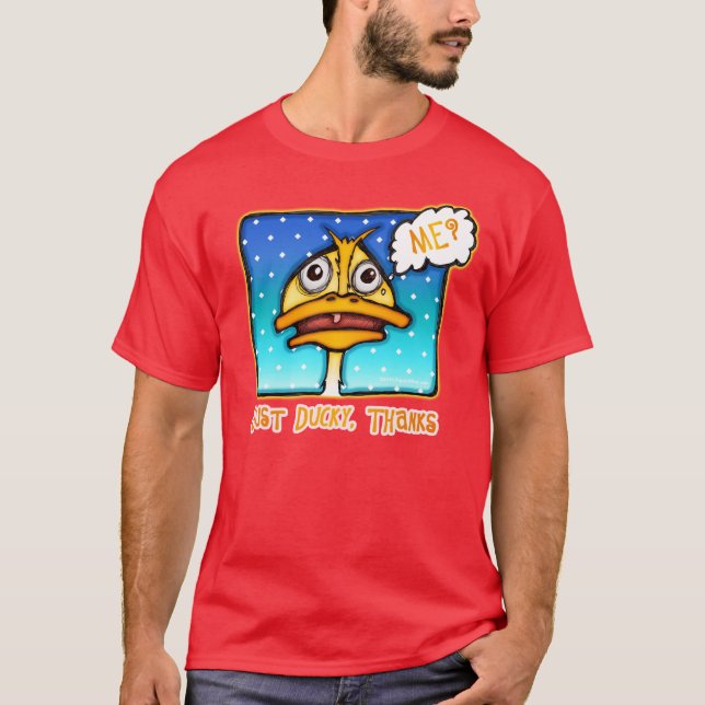 Die dunklen T - Shirts der Männer - gerade DUCKY (Vorderseite)